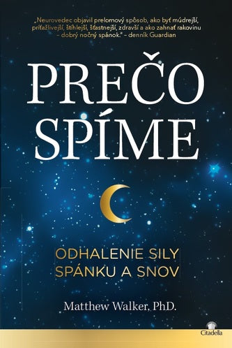 Kniha Prečo spíme